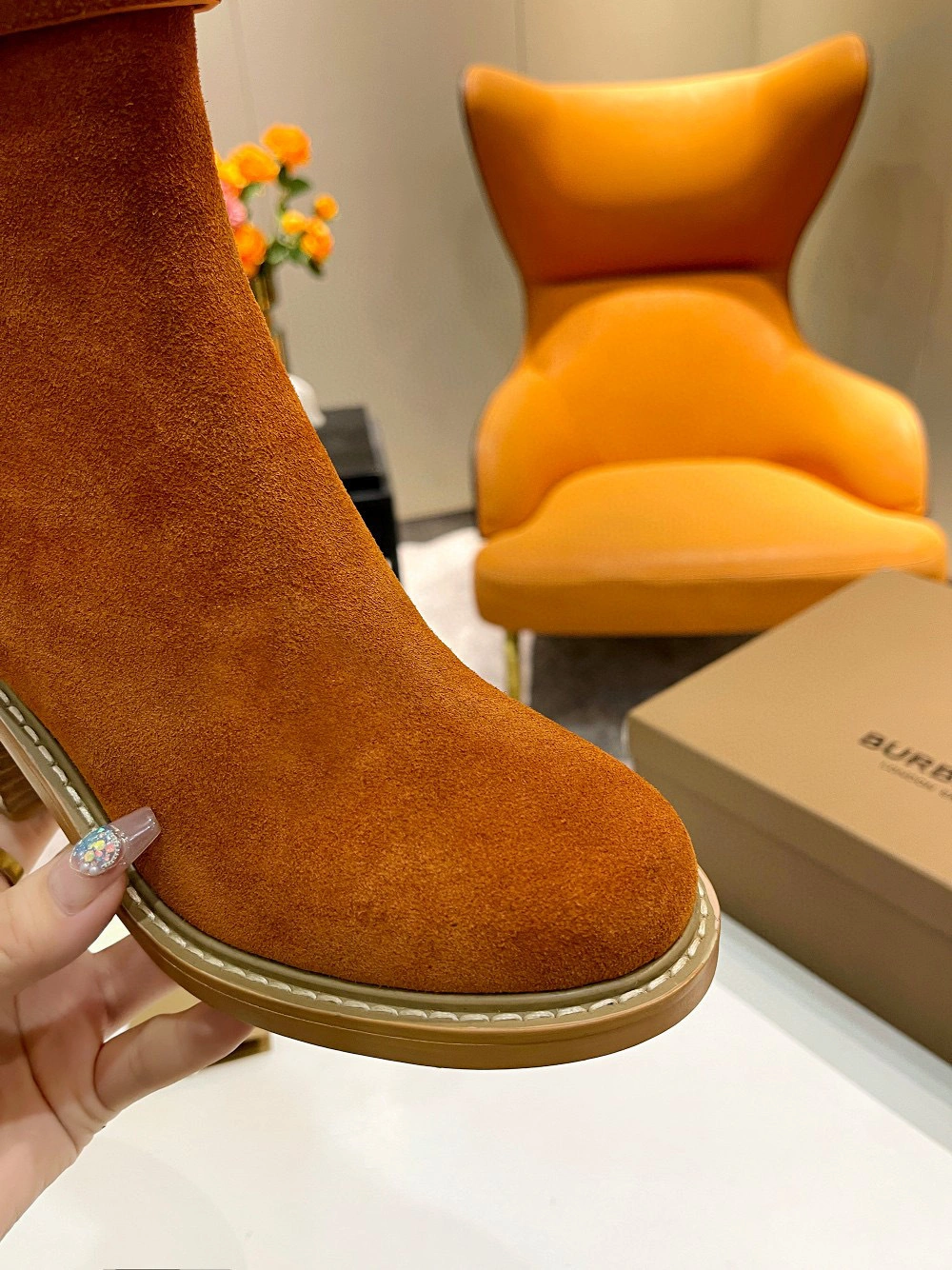 coco- 2022 Barrel height （18cm）， heel height 7.5cm， ：Sheepskin item:B-X198J1909